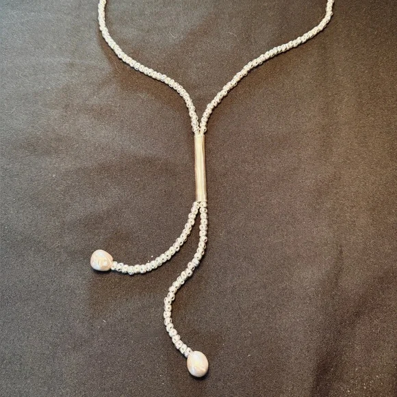 UNO de 50 Collection “All Balls” Jellyfish Statement Necklace Lariat Heavy Long